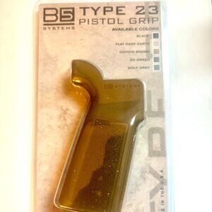 USED IN BOX! Airsoft GBB B5 Systems Type 23 Coyote Brown grip